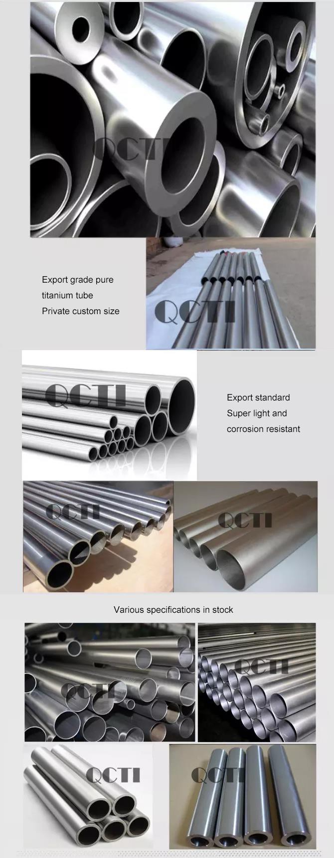 Titanium tube